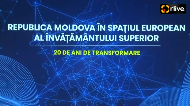 Ceremonia dedicată marcării a 20 de ani de la aderarea Republicii Moldova la Procesul Bologna
