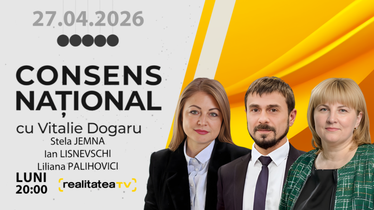 Agenda - „Consens Național” cu Vitalie Dogaru: Reinvent Moldova 2.0. Avem o țară, ce facem cu ea?