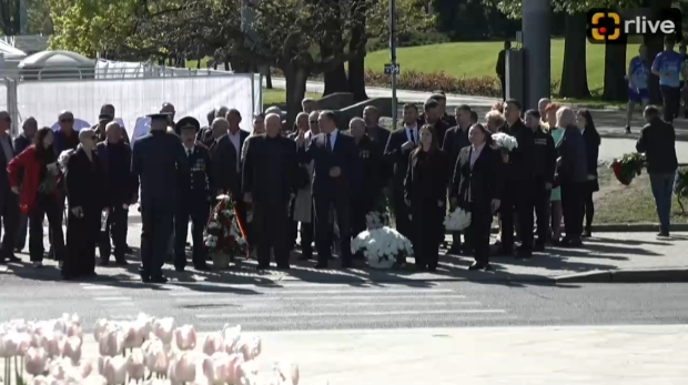 Agenda - Depuneri de flori la monumentul Domnitorului Ștefan cel Mare și Sfânt, în contextul comemorării victimelor catastrofei nucleare de la C.E.A. Cernobîl