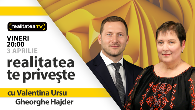 Agenda - Gheorghe Hajder, ministrul Mediului, invitat la emisiunea „Realitatea te privește”