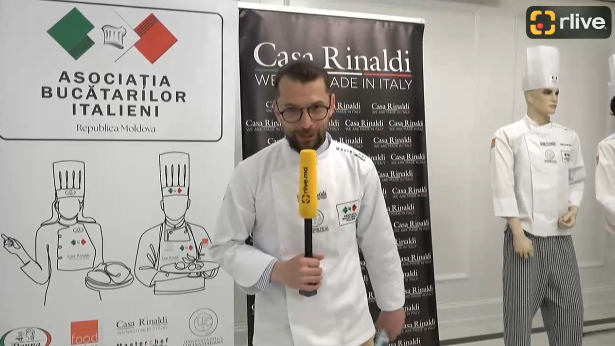 ORA de LIVE cu TRAIAN de la Asociația Bucătarilor Italieni în Republica Moldova