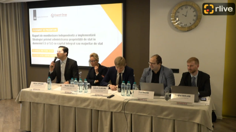 Prezentarea Raportului de monitorizare privind implementarea Strategiei de administrare a proprietății de stat în domeniul întreprinderilor de stat și al societăților comerciale cu capital integral sau majoritar de stat