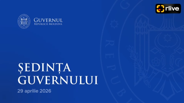 Agenda - Ședința Guvernului Republicii Moldova din 29 aprilie 2026