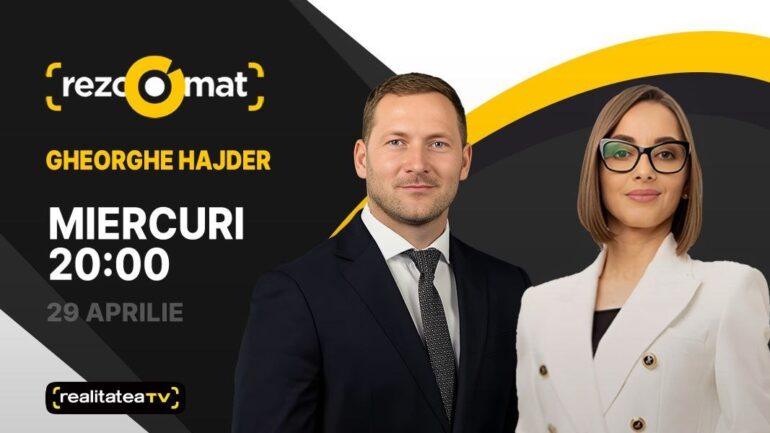 Agenda - Ministrul Mediului, Gheorghe Hajder, este invitatul emisiunii Rezoomat