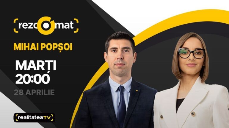 Agenda - Ministrul Afacerilor Externe, Mihai Popșoi, este invitatul emisiunii Rezoomat