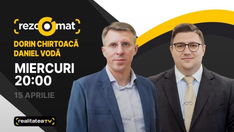 Agenda - Expertul IPRE, Daniel Vodă și ex-primarul Chișinăului, Dorin Chirtoacă, invitați la Rezoomat!