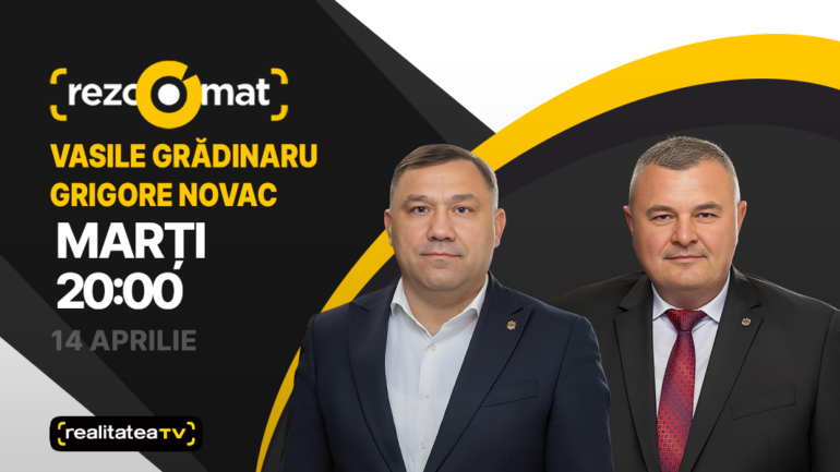 Agenda - Actualitatea politică, în dezbateri! Deputații Vasile Grădinaru și Grigore Novac sunt invitații emisiunii Rezoomat