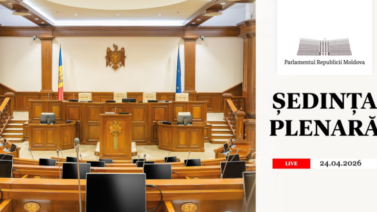 Ședința Parlamentului Republicii Moldova din 24 aprilie 2026