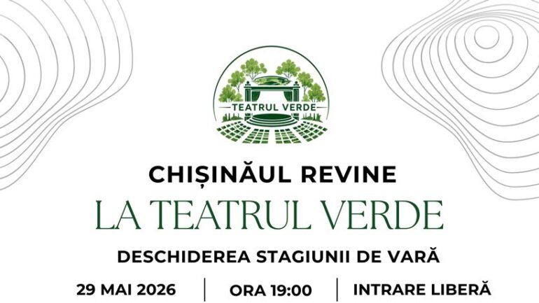 Agenda - Deschiderea noii stagiuni concertistice la Teatrul Verde din Chișinău