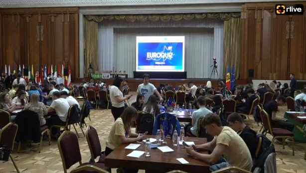 Ceremonia de final a concursului EuroQuiz Moldova 2026