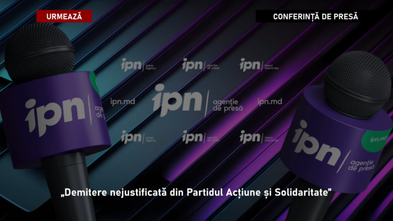 Agenda - Conferință de presă cu genericul: „Demitere nejustificată din Partidul Acțiune și Solidaritate”