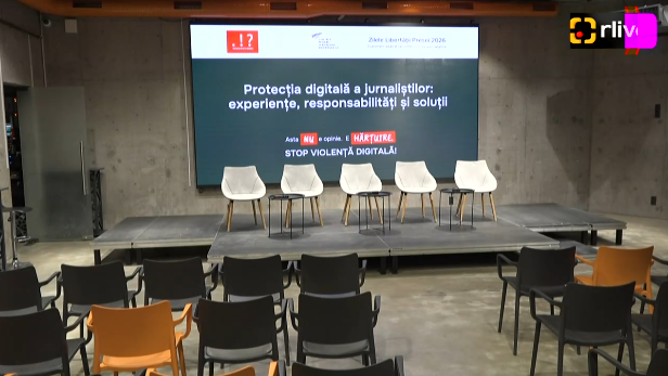 Discuții cu genericul „Protecția digitală a jurnaliștilor: experiențe, responsabilități și soluții”