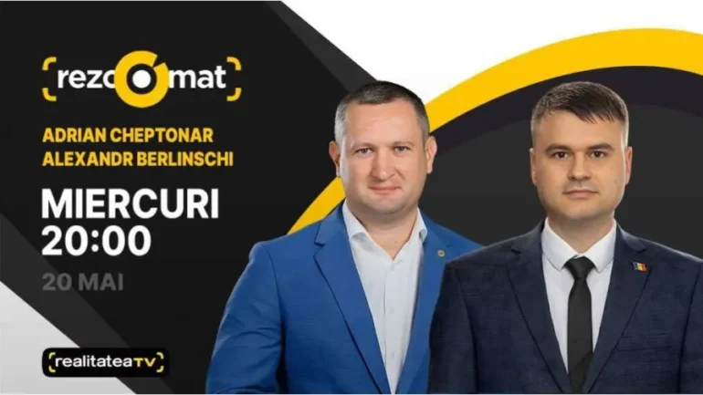 Agenda - Actualitatea politică, în dezbateri! Andrian Cheptonar și Alexandr Berlinschi, invitați la Rezoomat