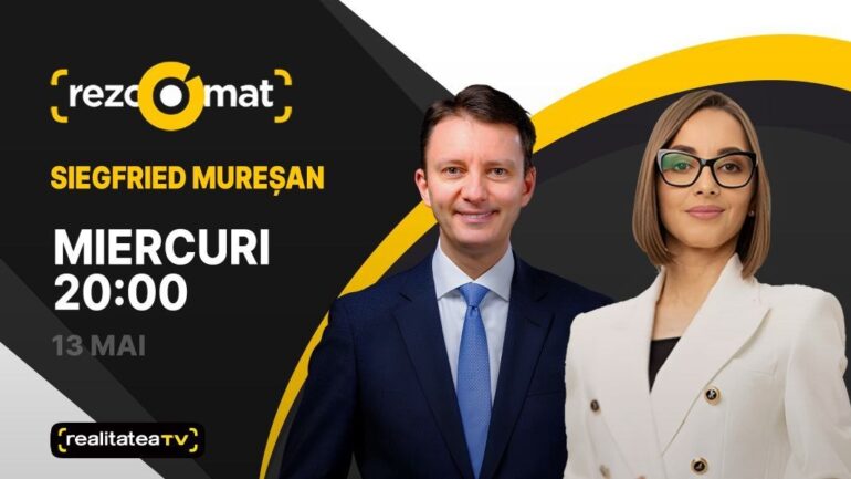 Agenda - Europarlamentarul român, Siegfried Mureșan, este invitatul emisiunii Rezoomat