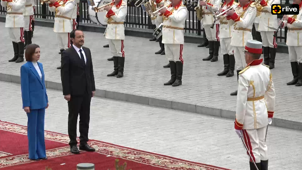 Agenda - Întâmpinarea Președintelui Republicii Cipru, Nikos Christodoulides, de către Președinta Republicii Moldova, Maia Sandu