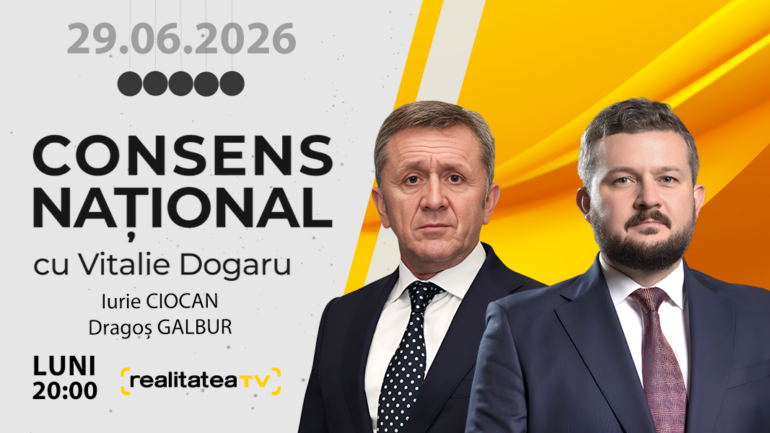 Agenda - „Consens Național” cu Vitalie Dogaru: Unirea, pe ușa din spate a Parlamentului de la București