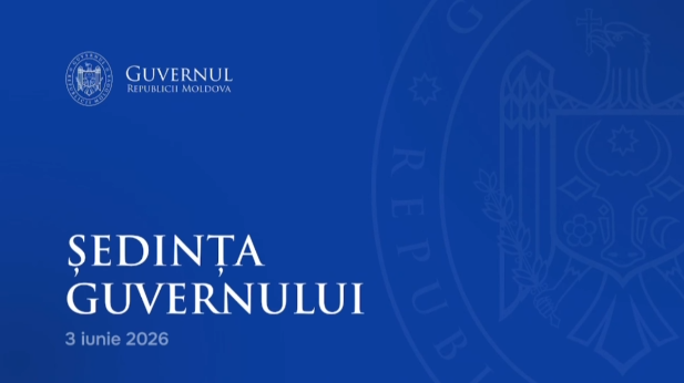 Ședința Guvernului Republicii Moldova din 3 iunie 2026