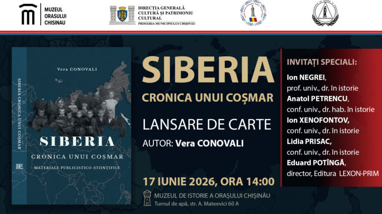 Agenda - Lansare de carte: „Siberia. Cronica unui coșmar”