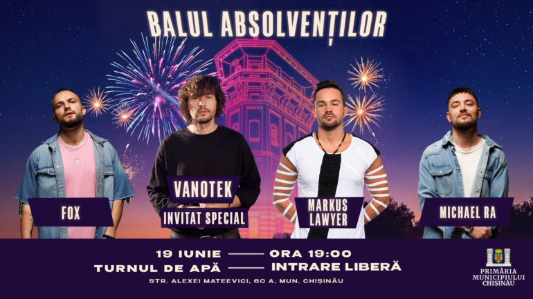 Agenda - Balul Absolvenților Municipiului Chișinău 2026