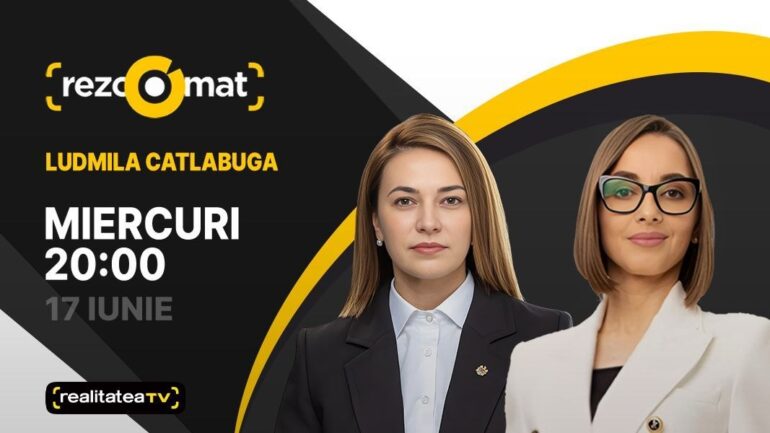 Agenda - Ministra Agriculturii și Industriei Alimentare, Ludmila Catlabuga, este invitata emisiunii Rezoomat!