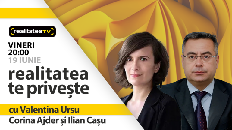 Agenda - Corina Ajder, ex- secretară de stat la Ministerul Muncii și Protecției Sociale și Ilian Cașu, politolog, comentator politic, invitați la „Realitatea te privește”