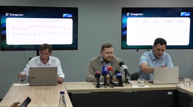 Agenda - Conferință de presă organizată de SA Energocom cu privire la cererea privind ajustarea prețurilor reglementate pentru furnizarea gazelor naturale, depusă la Agenția Națională pentru Reglementare în Energetică