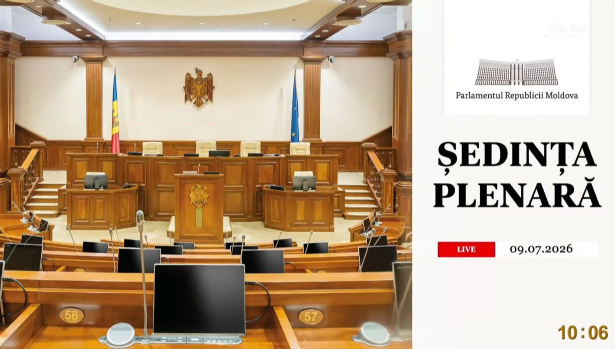 Ședința Parlamentului Republicii Moldova din 9 iulie 2026