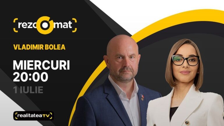 Agenda - Ministrul Infrastructurii și Dezvoltării Regionale, Vladimir Bolea, este invitatul emisiunii Rezoomat