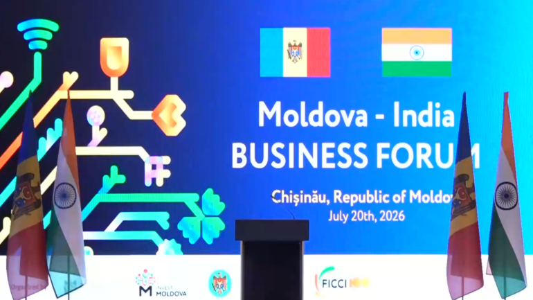 Deschiderea oficială a Forumului de Afaceri Republica Moldova–India