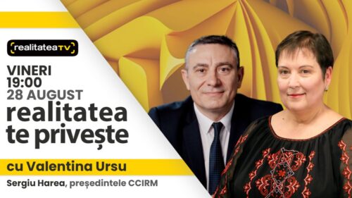Sergiu Harea, președintele Camerei de Comerț și Industrie, invitat la emisiunea „Realitatea te privește”