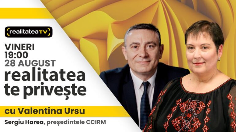 Agenda - Sergiu Harea, președintele Camerei de Comerț și Industrie, invitat la emisiunea „Realitatea te privește”