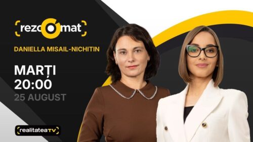 Ministra Afacerilor Interne, Daniella Misail-Nichitin, este invitata emisiunii Rezoomat