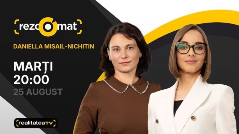 Agenda - Ministra Afacerilor Interne, Daniella Misail-Nichitin, este invitata emisiunii Rezoomat