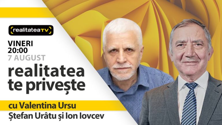 Agenda - Ștefan Urâtu și Ion Iovcev, invitați la emisiunea „Realitatea te privește”