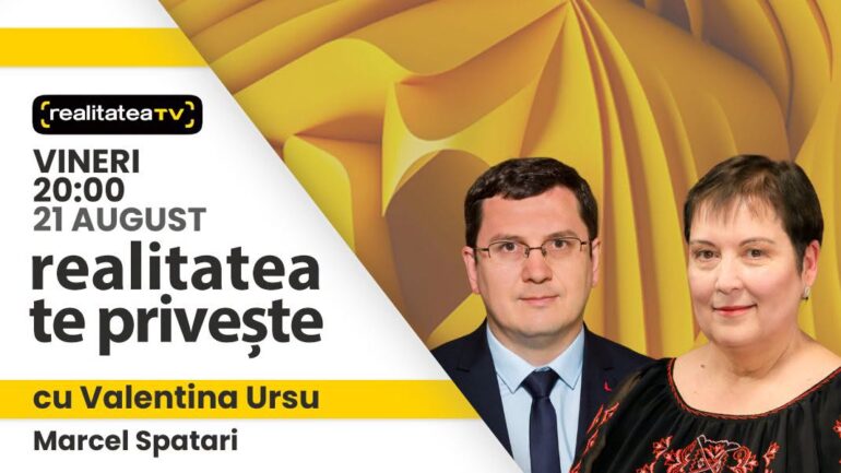 Agenda - Marcel Spatari, invitat la emisiunea „Realitatea te privește”