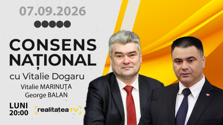 Agenda - „Consens Național” cu Vitalie Dogaru: Cum răspunde Republica Moldova la provocările Rusiei.