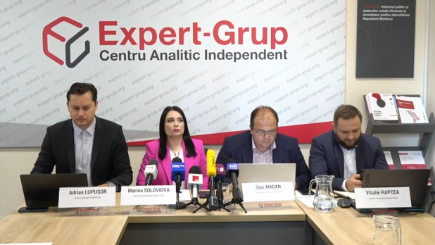 Conferința de presă lunară „Realitatea Economică analizată de Expert-Grup”