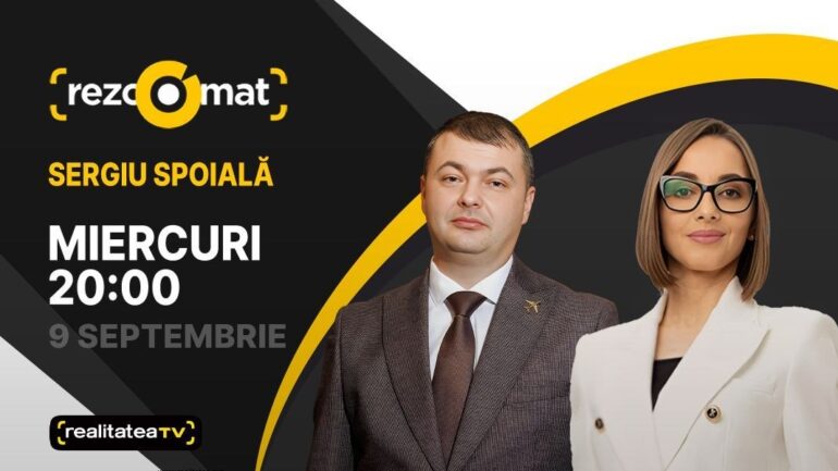 Agenda - Șeful Aeroportului Internațional Chișinău, Sergiu Spoială, este invitatul emisiunii Rezoomat!