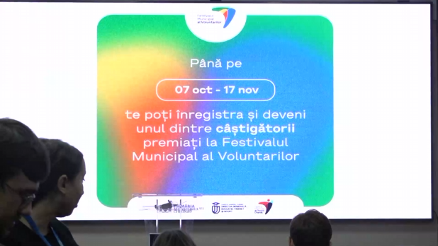 Lansarea Festivalului Municipal al Voluntarilor – conferință de presă privind ediția din acest an și prezentarea condițiilor de depunere a dosarelor