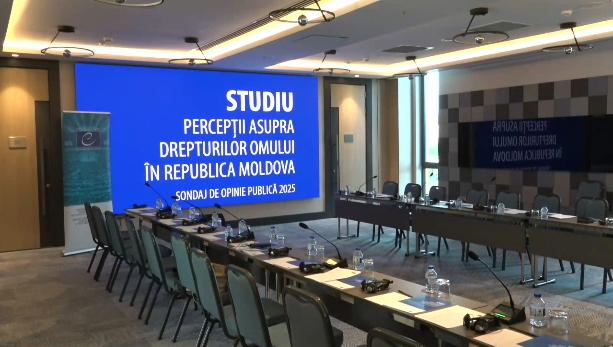 Evenimentul de lansare a studiului „Percepții asupra drepturilor omului în Republica Moldova. Sondaj de opinie publică 2025”