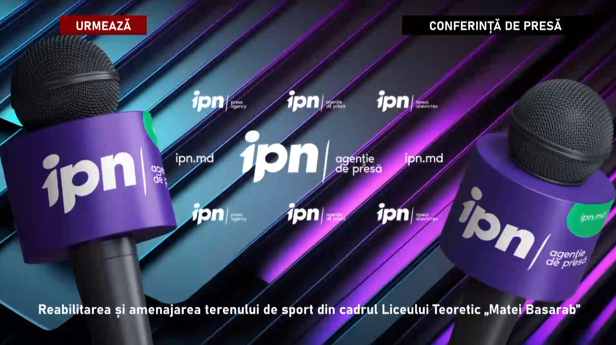 Agenda - Conferință de presă cu genericul: „Reabilitarea și amenajarea terenului de sport din cadrul Liceului Teoretic „Matei Basarab””
