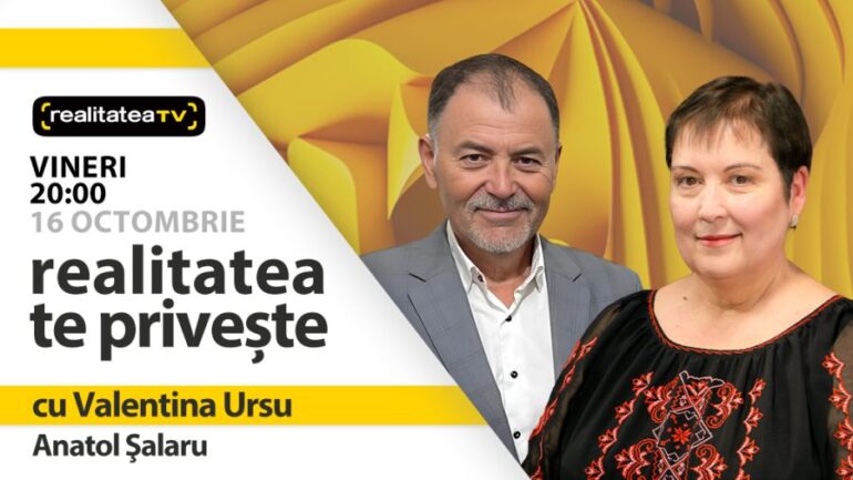 Agenda - Fostul ministru al Apărării, Anatol Șalaru, invitat la „Realitatea te privește”